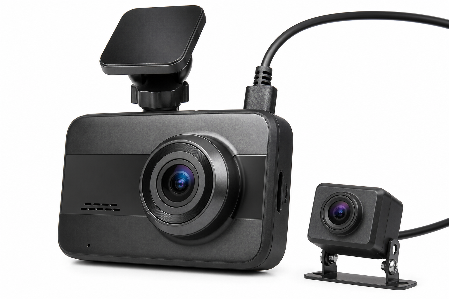 Front & Rear Dash Cam Bundle